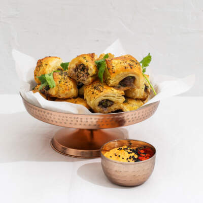 Beef kofta rolls