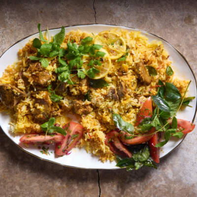 Cape Malay lamb breyani