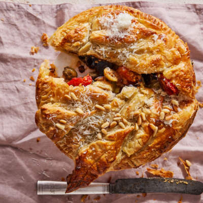 Caponata tart