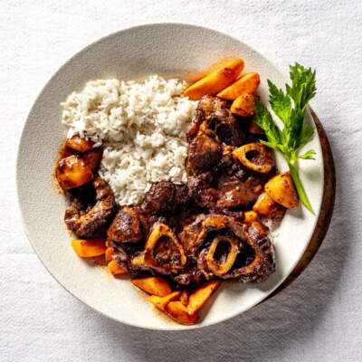 Inyama yenkomo (beef stew)