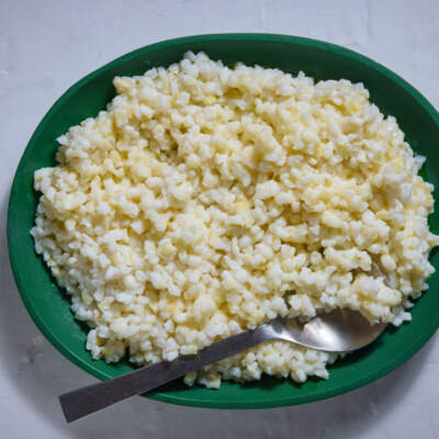 White samp (umngqusho omhlophe)